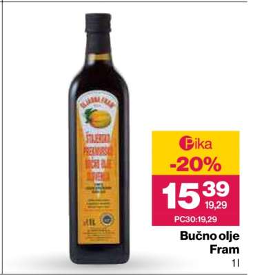 Bučno olje Fram
