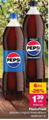 Pijača Pepsi