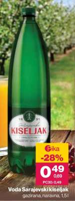 Voda Sarajevski kiseljak