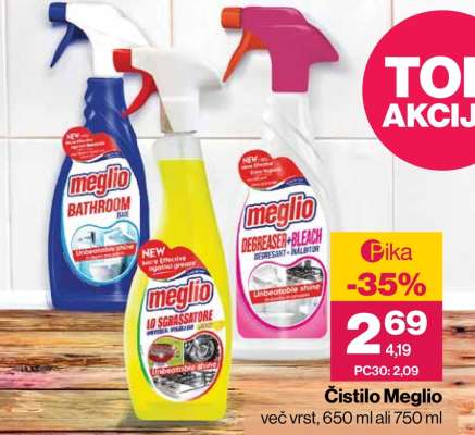 ČISTILO MEGLIO