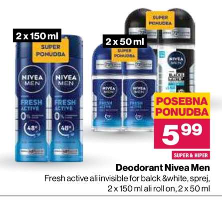 Deodorant Nivea Men