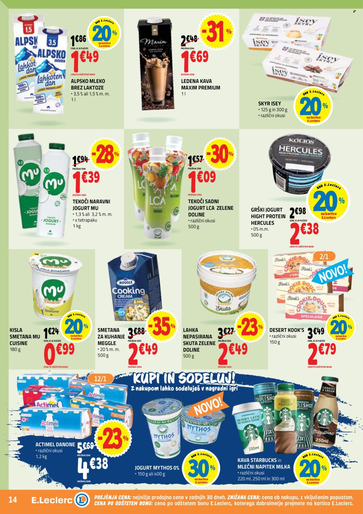 E.Leclerc katalog - 09.09.2026 - 19.09.2026. Stran 14