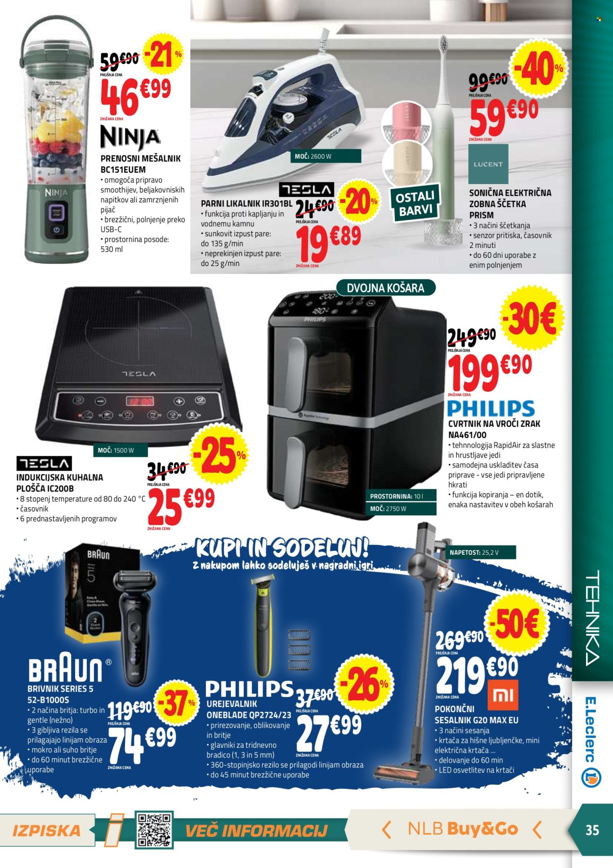 E.Leclerc katalog - 09.09.2026 - 19.09.2026. Stran 35