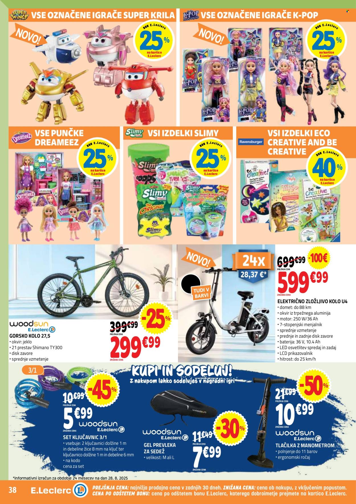 E.Leclerc katalog - 09.09.2026 - 19.09.2026. Stran 38