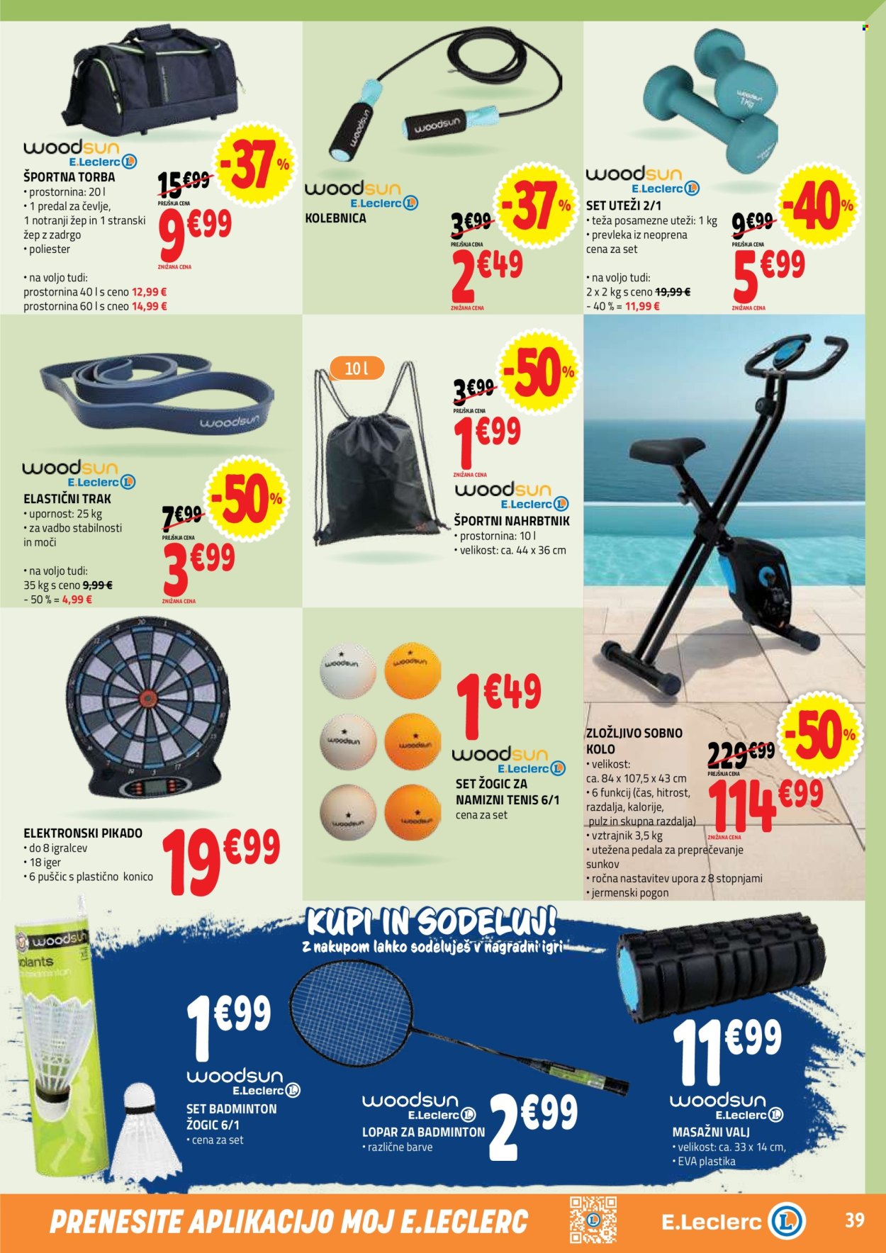 E.Leclerc katalog - 09.09.2026 - 19.09.2026. Stran 39