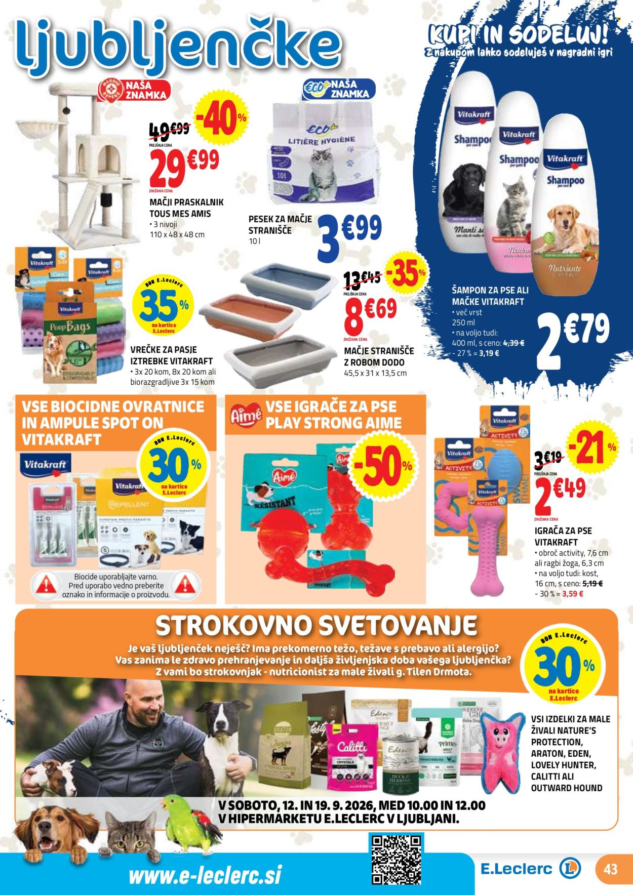 E.Leclerc katalog - 09.09.2026 - 19.09.2026. Stran 43