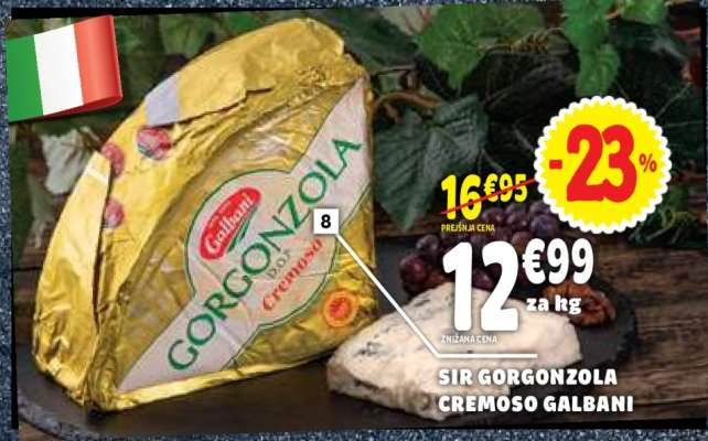 SIR GORGONZOLA CREMOSO GALBANI