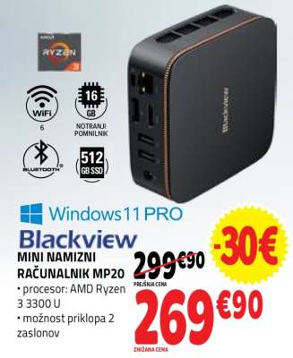 Blackview MINI NAMIZNI RAČUNALNIK MP20
