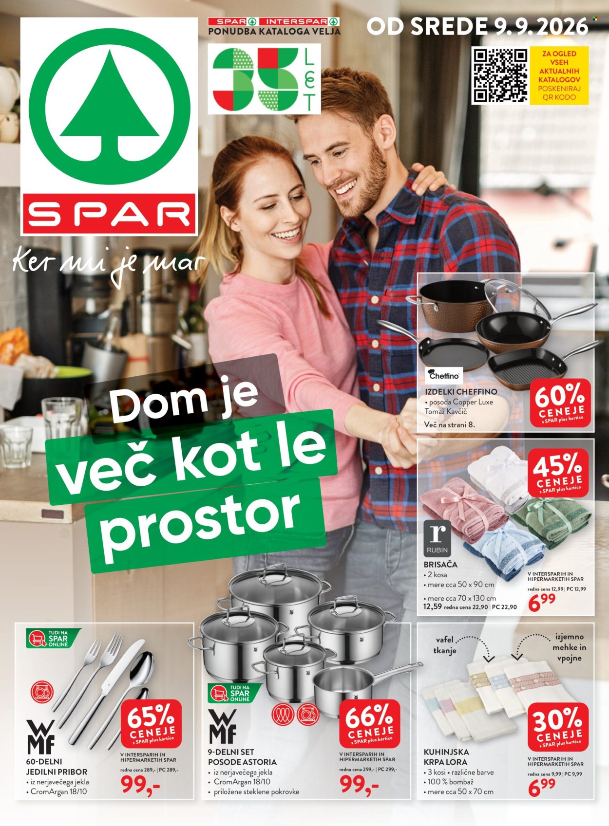 SPAR katalog - 09.09.2026 - 22.09.2026. Stran 1