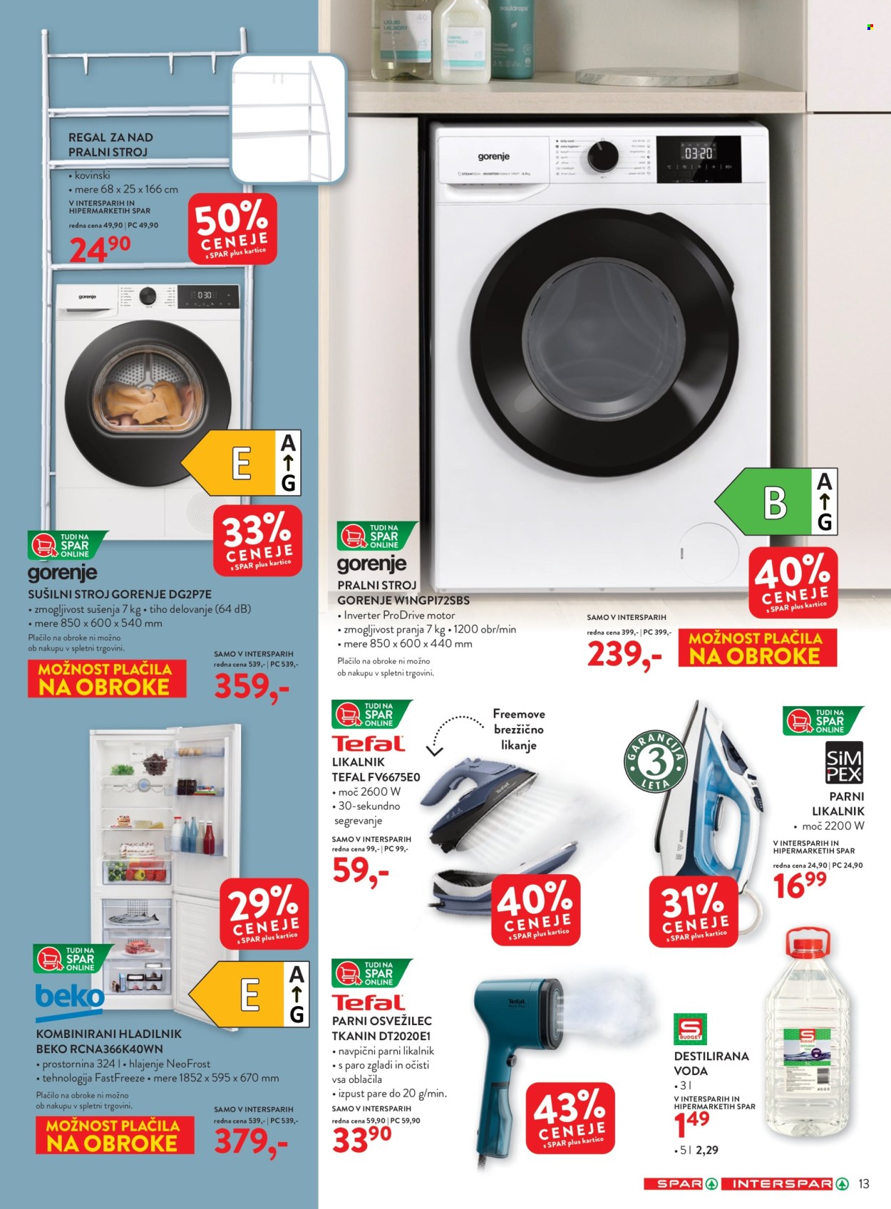 SPAR katalog - 09.09.2026 - 22.09.2026. Stran 13