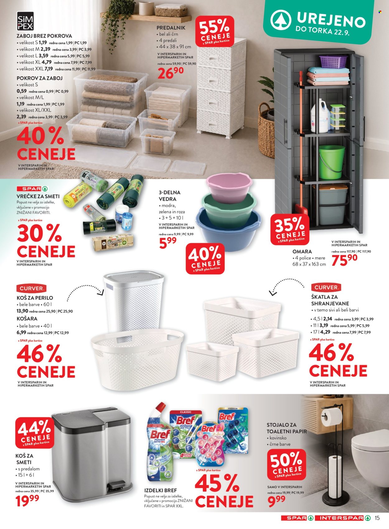 SPAR katalog - 09.09.2026 - 22.09.2026. Stran 15