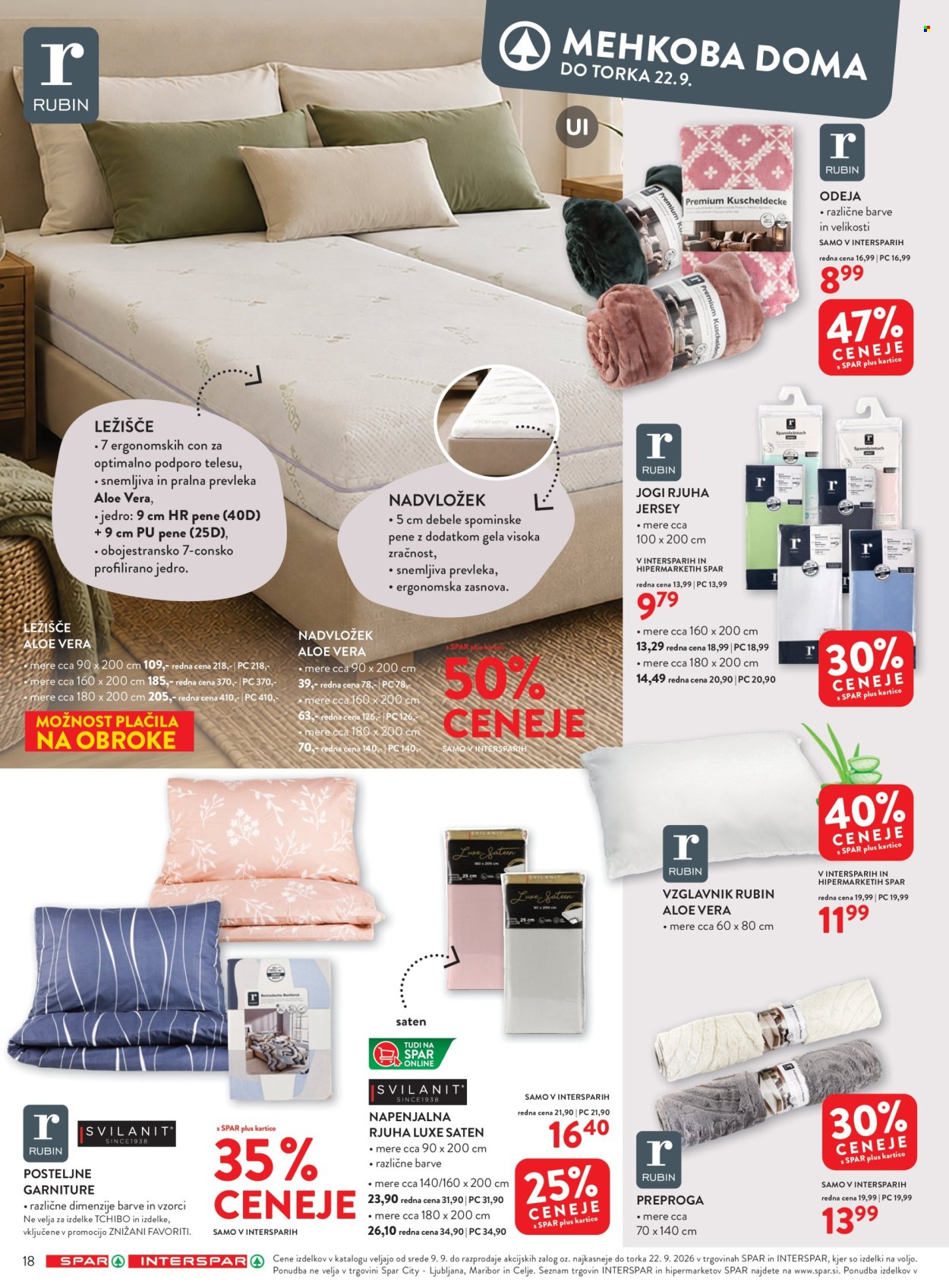 SPAR katalog - 09.09.2026 - 22.09.2026. Stran 18