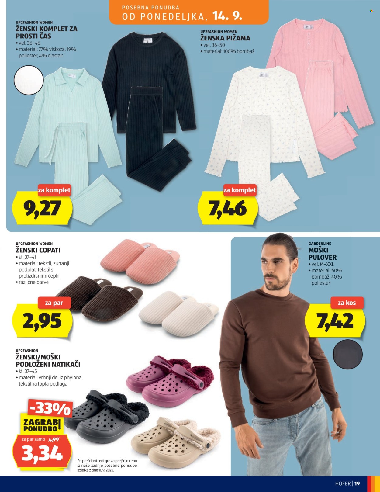 Hofer katalog - 09.09.2026 - 17.09.2026. Stran 19