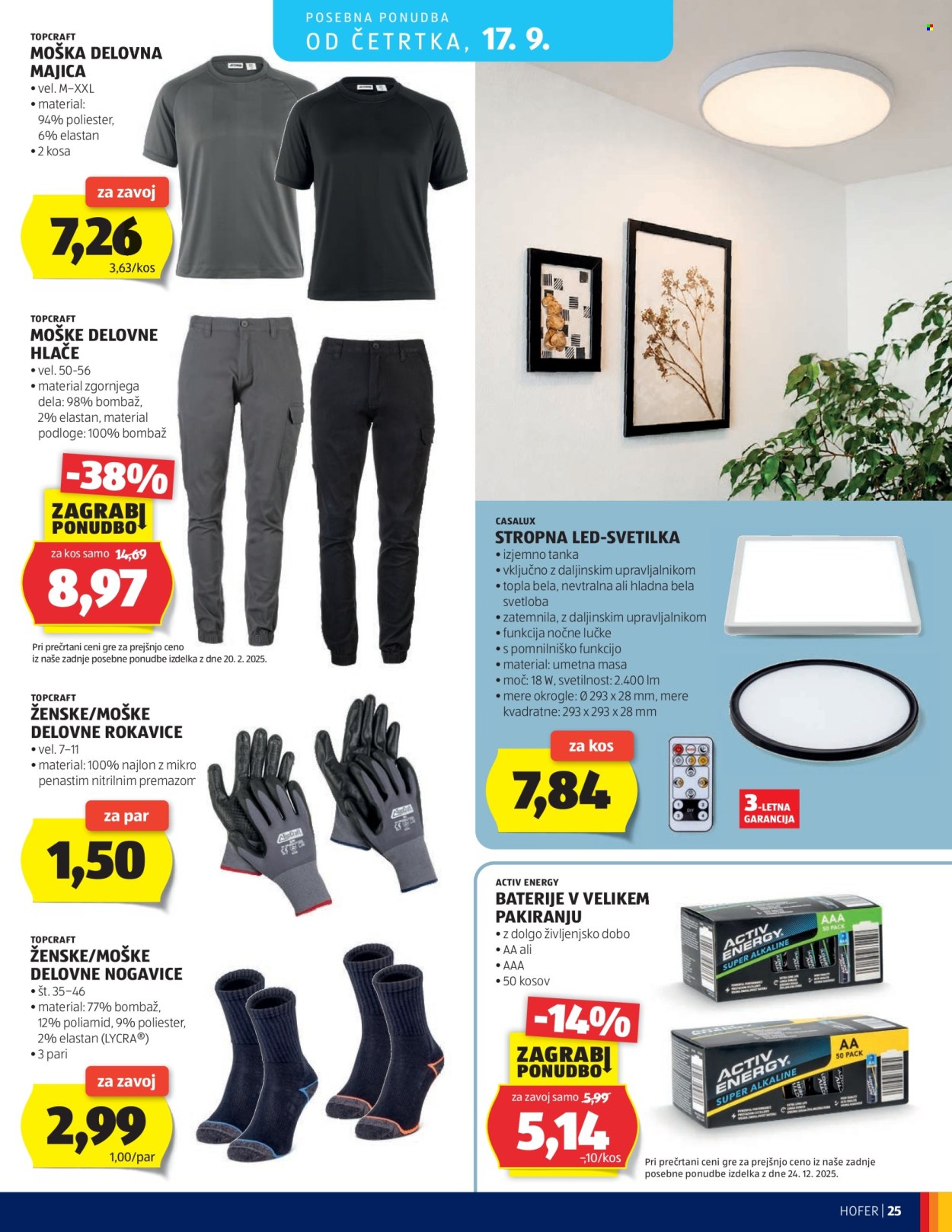 Hofer katalog - 09.09.2026 - 17.09.2026. Stran 25
