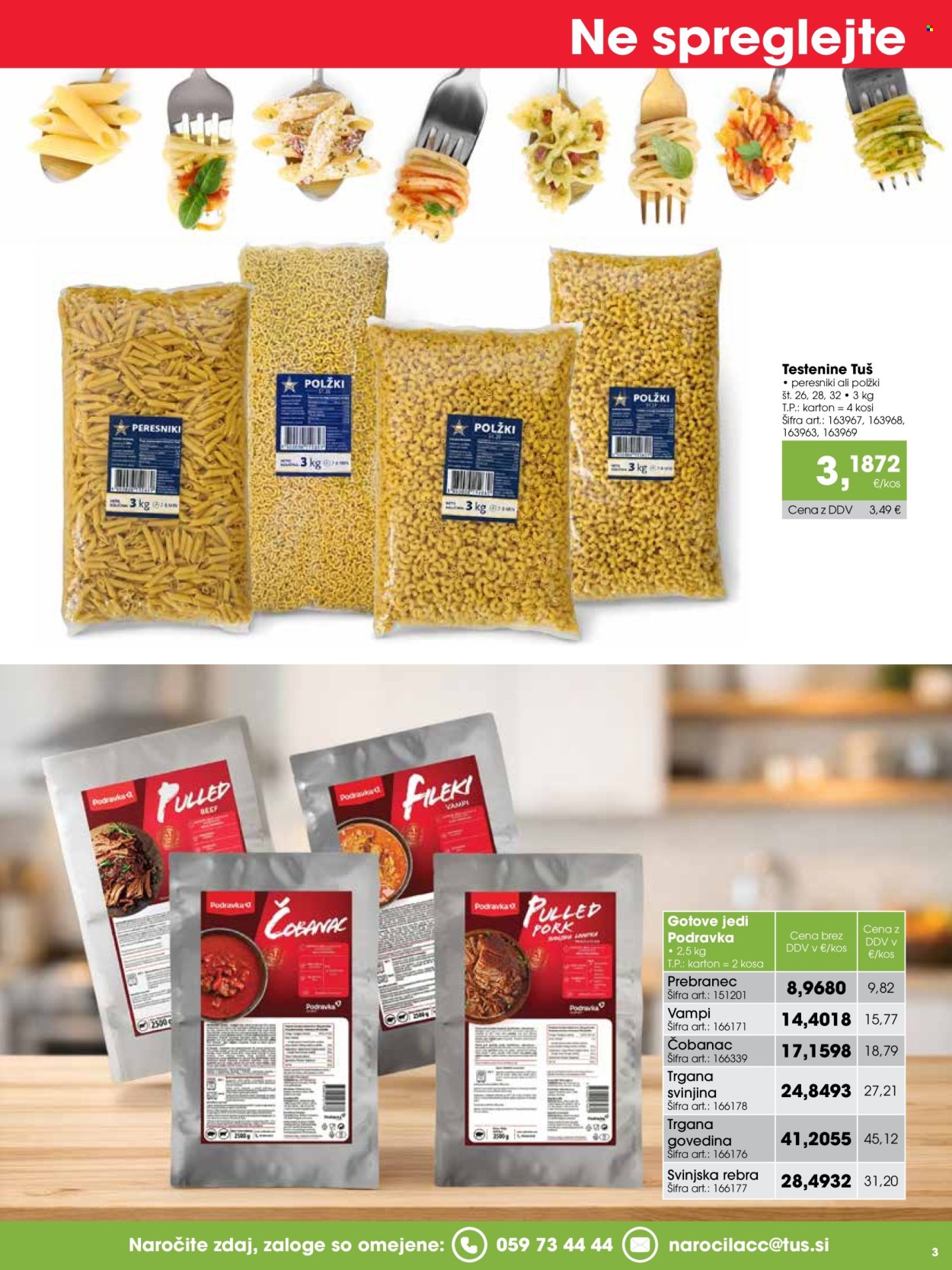 Tuš Cash & Carry katalog - 15.09.2026 - 14.10.2026. Stran 3
