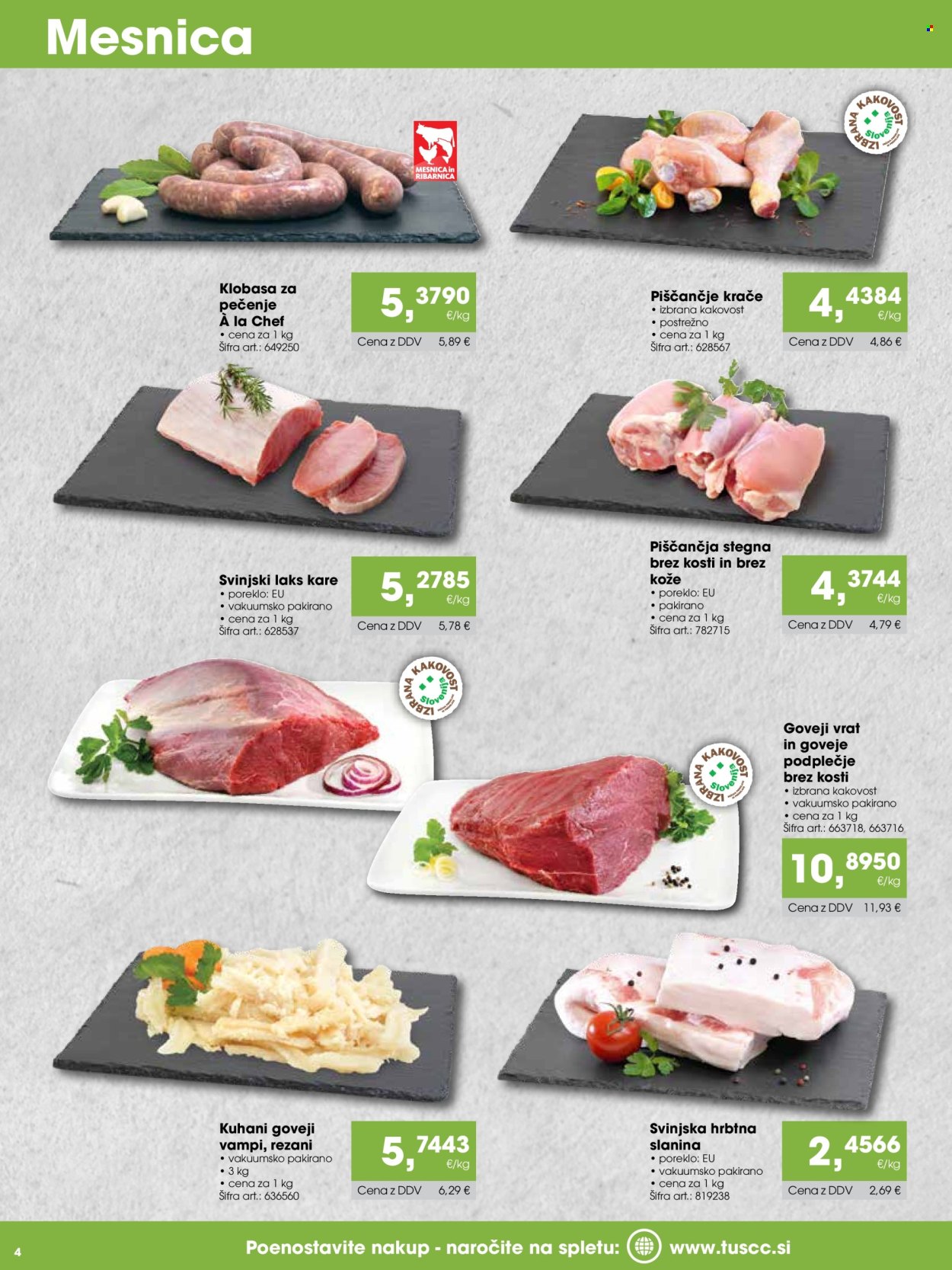 Tuš Cash & Carry katalog - 15.09.2026 - 14.10.2026. Stran 4