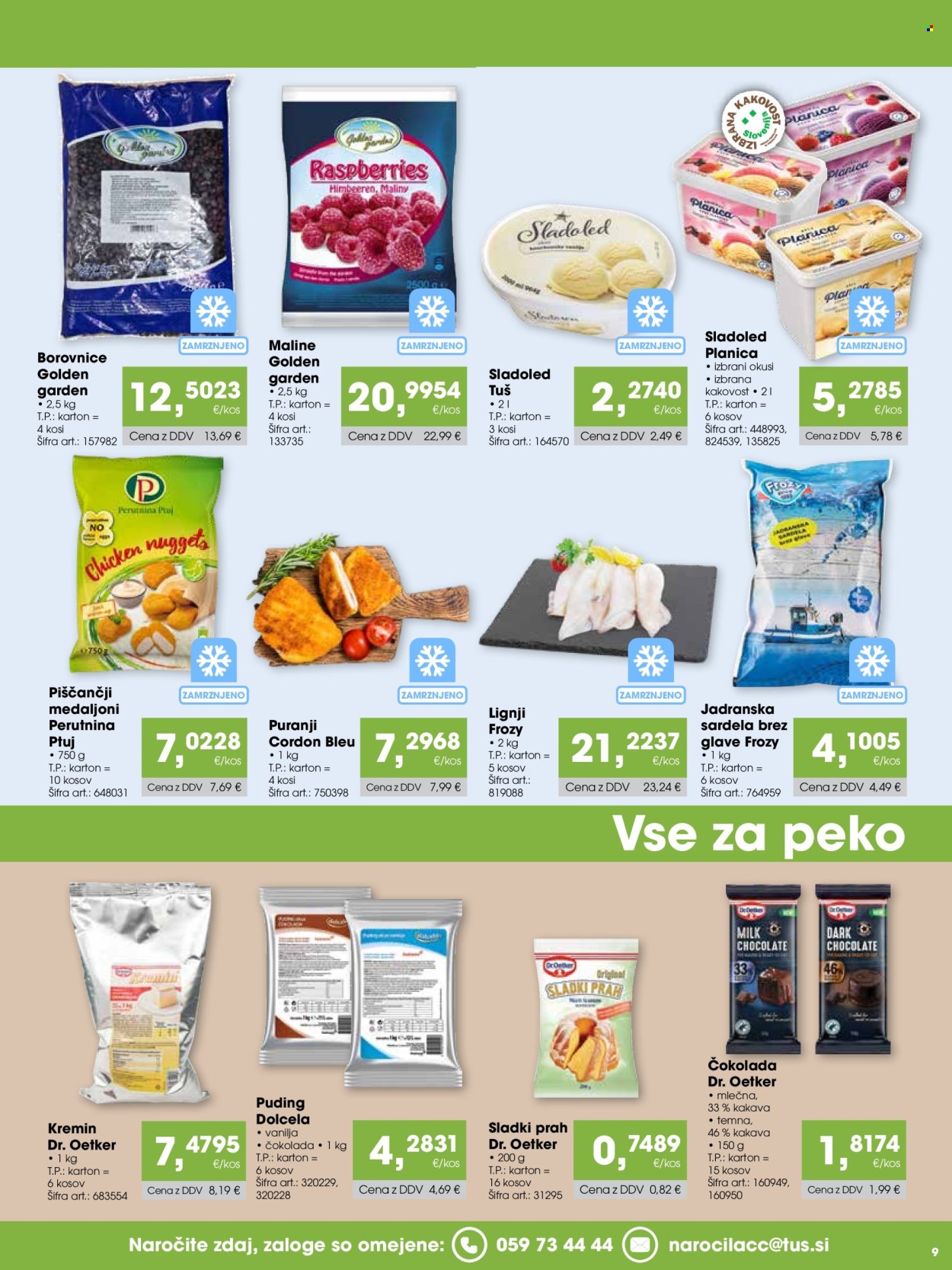 Tuš Cash & Carry katalog - 15.09.2026 - 14.10.2026. Stran 9