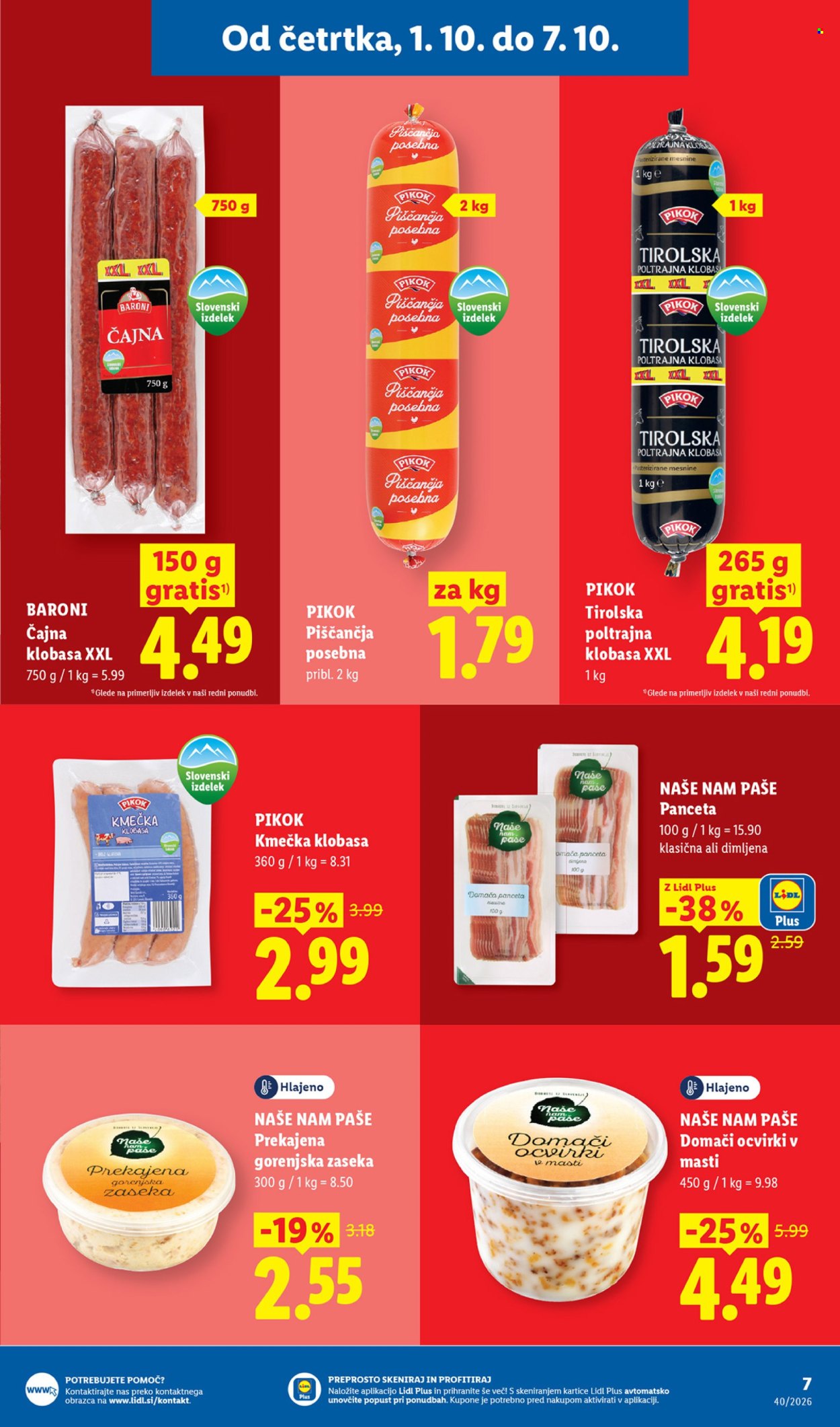 Lidl katalog - 01.10.2026 - 07.10.2026. Stran 9