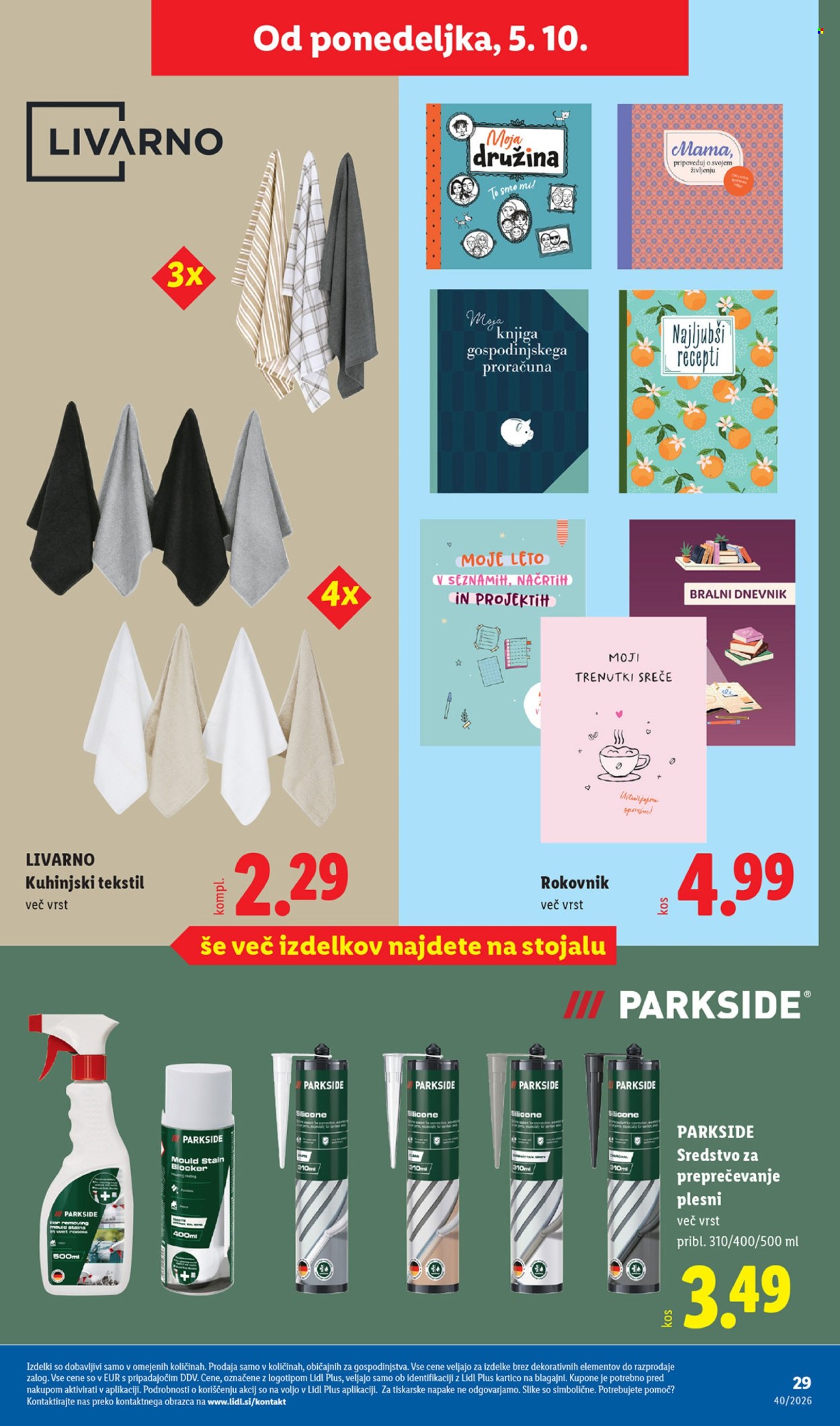 Lidl katalog - 01.10.2026 - 07.10.2026. Stran 57