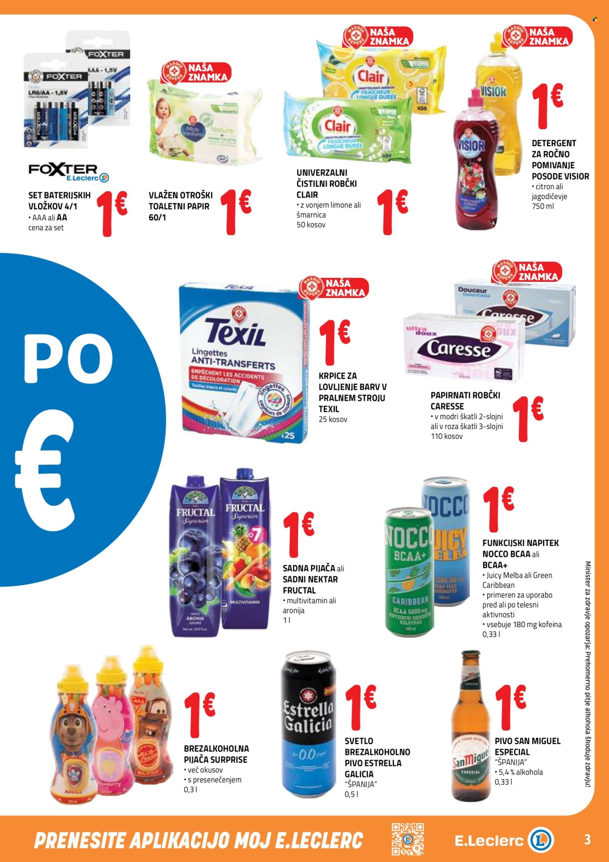 E.Leclerc katalog - 30.09.2026 - 10.10.2026. Stran 3