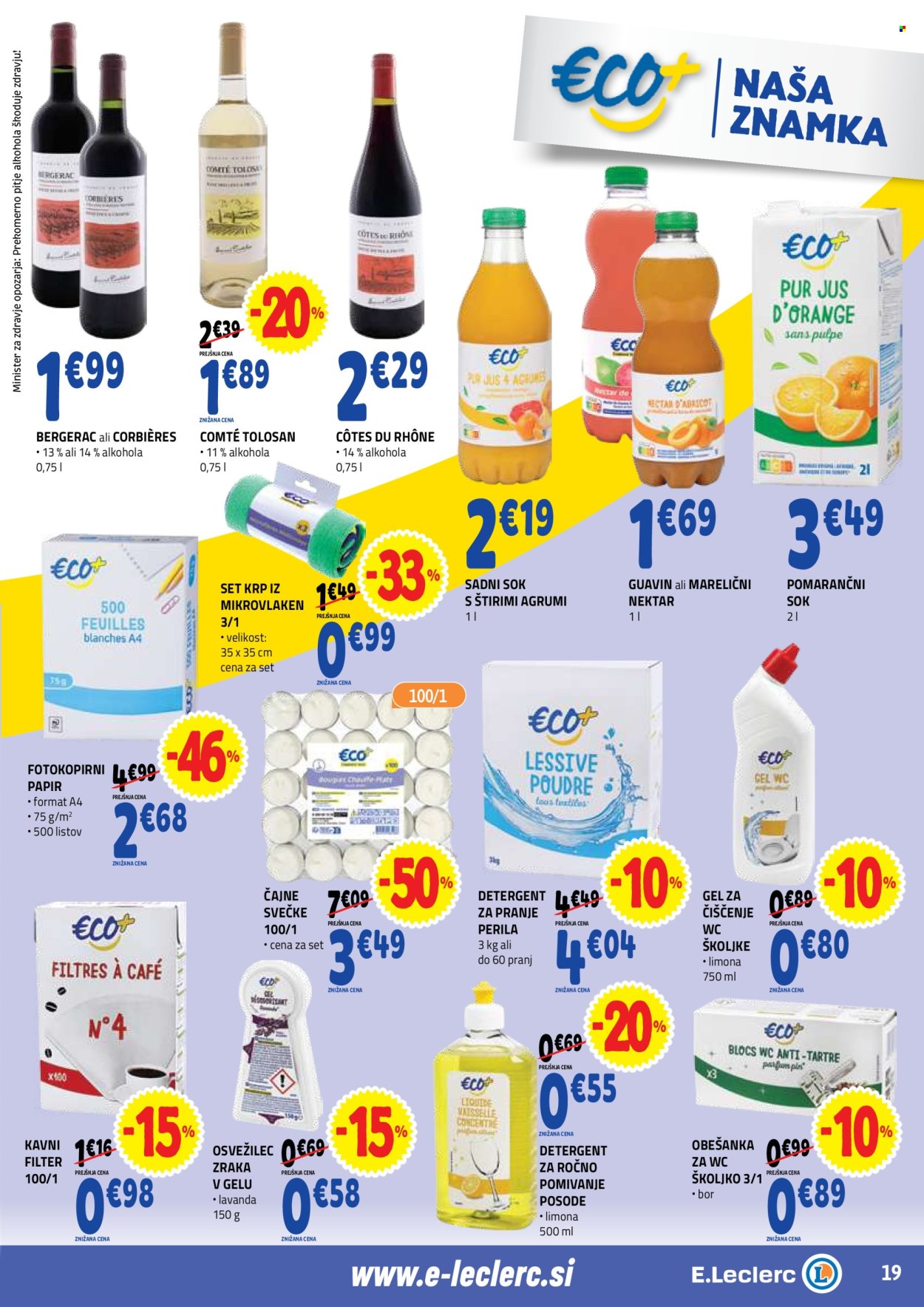 E.Leclerc katalog - 30.09.2026 - 10.10.2026. Stran 19