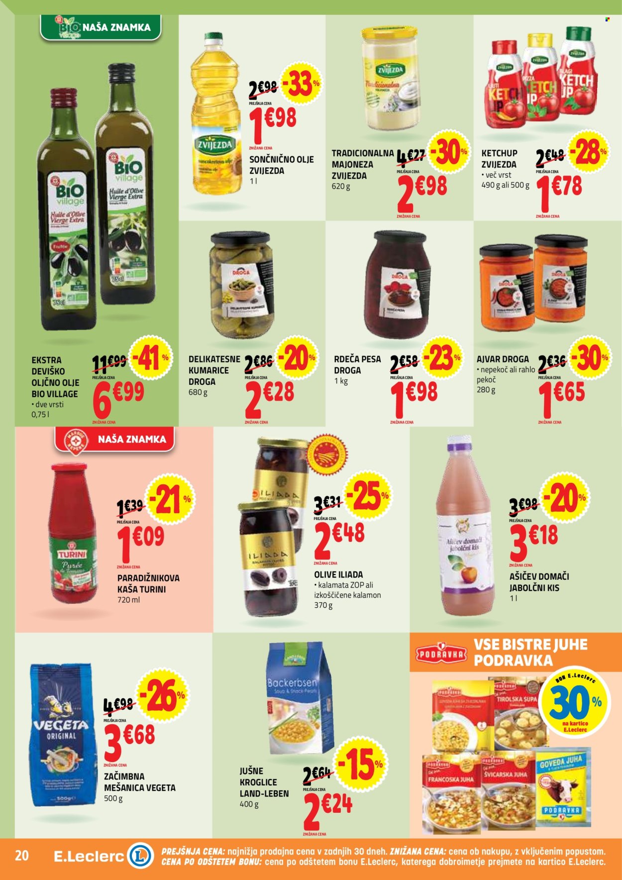 E.Leclerc katalog - 30.09.2026 - 10.10.2026. Stran 20