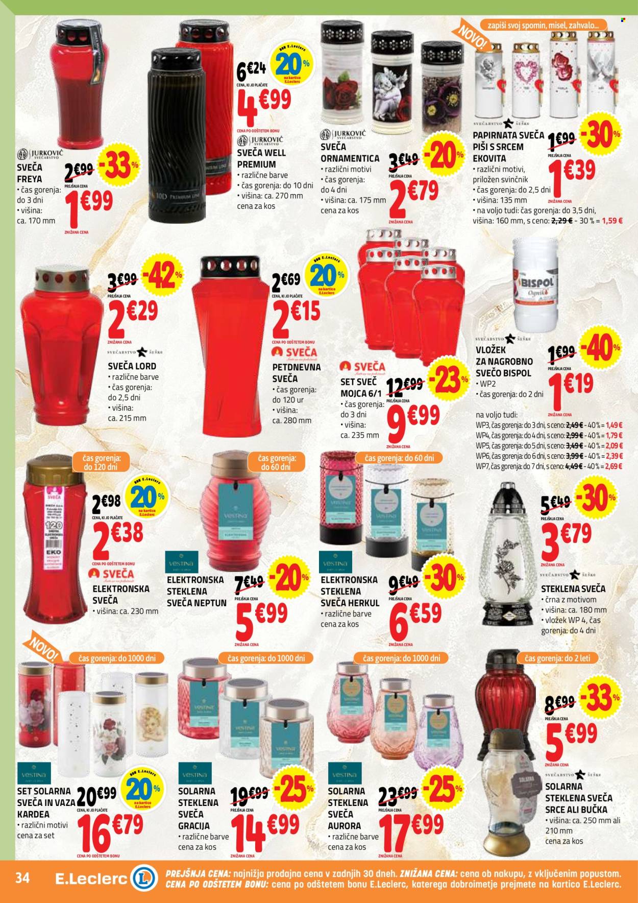 E.Leclerc katalog - 30.09.2026 - 10.10.2026. Stran 34