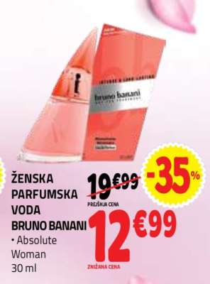 ŽENSKA PARFUMSKA VODA BRUNO BANANI