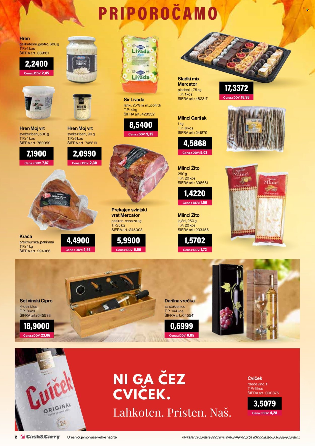 Mercator Cash & Carry katalog - 01.10.2026 - 31.10.2026. Stran 2