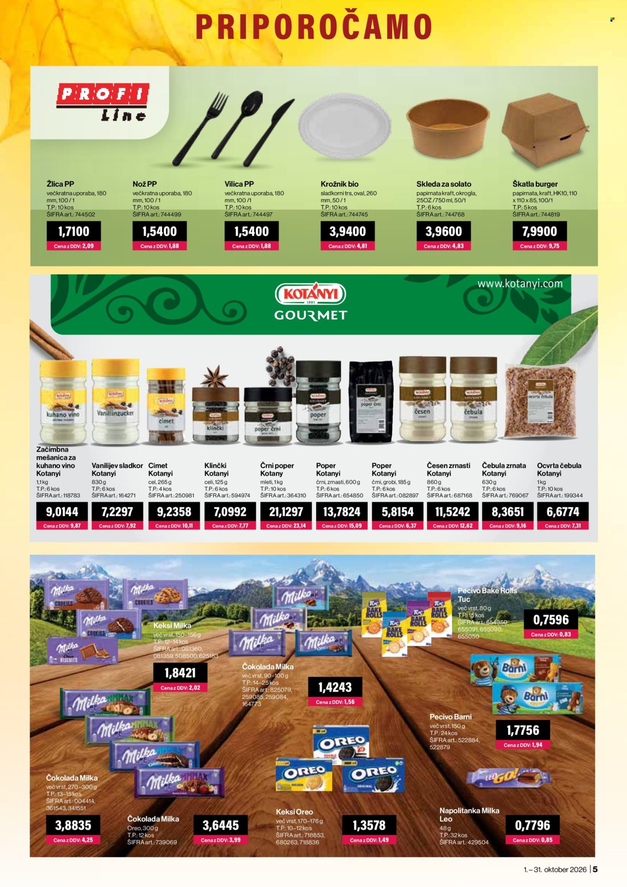 Mercator Cash & Carry katalog - 01.10.2026 - 31.10.2026. Stran 5