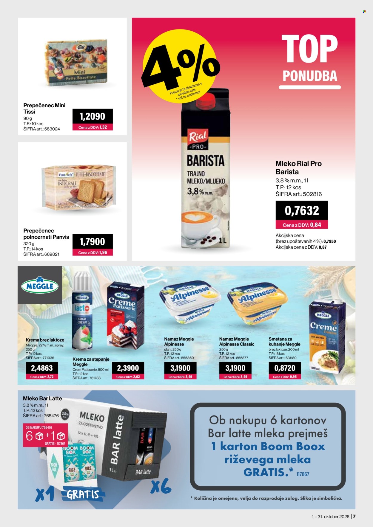 Mercator Cash & Carry katalog - 01.10.2026 - 31.10.2026. Stran 7