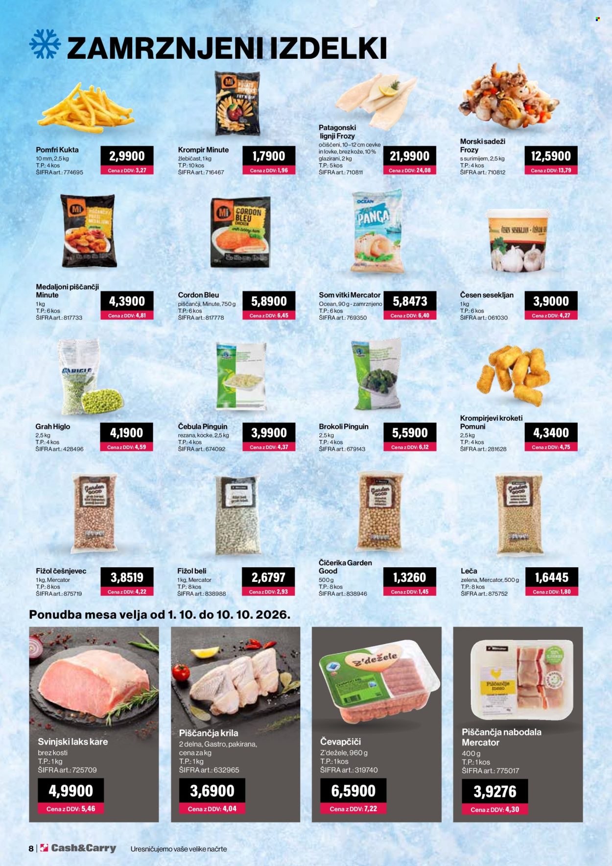 Mercator Cash & Carry katalog - 01.10.2026 - 31.10.2026. Stran 8