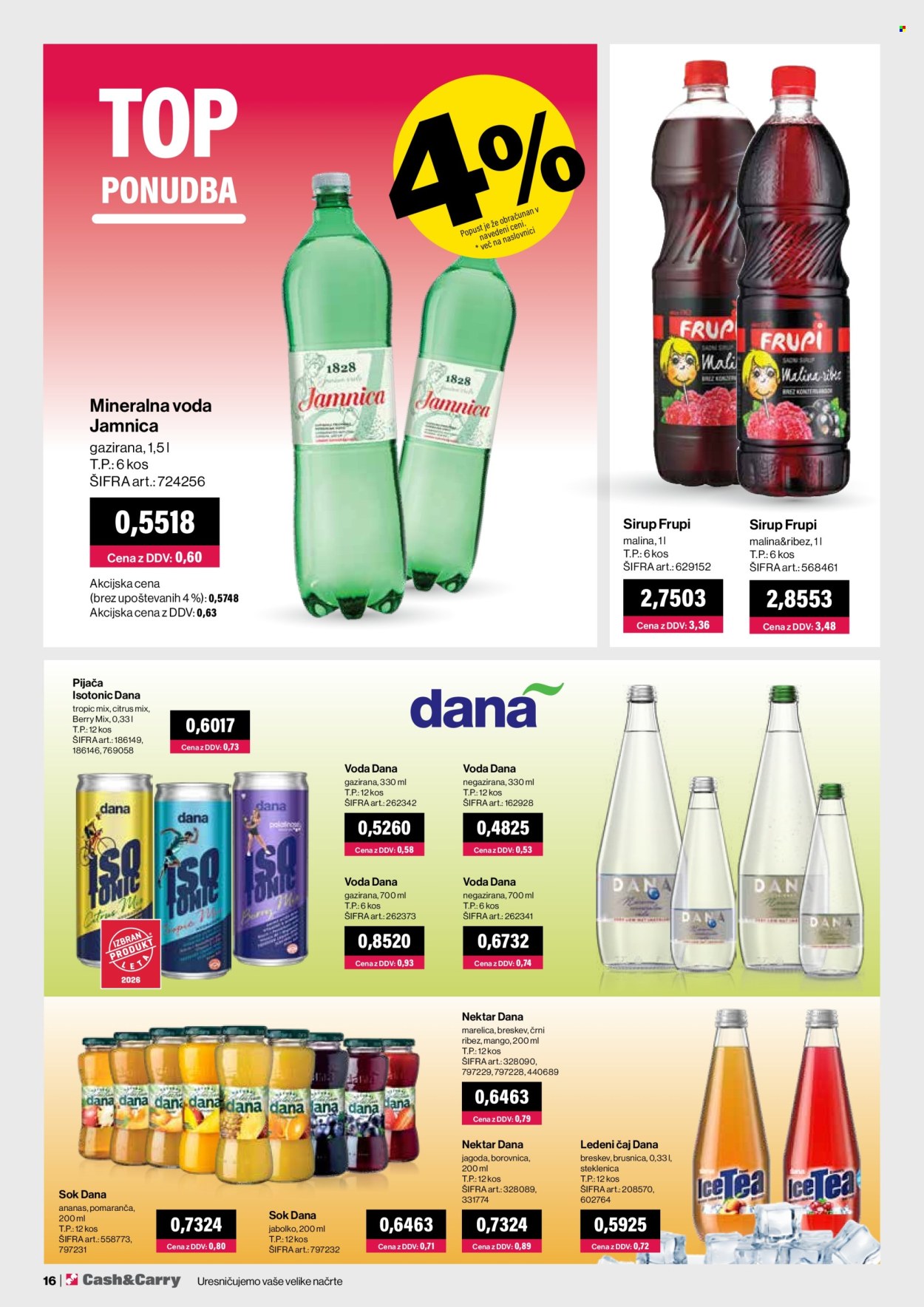 Mercator Cash & Carry katalog - 01.10.2026 - 31.10.2026. Stran 16
