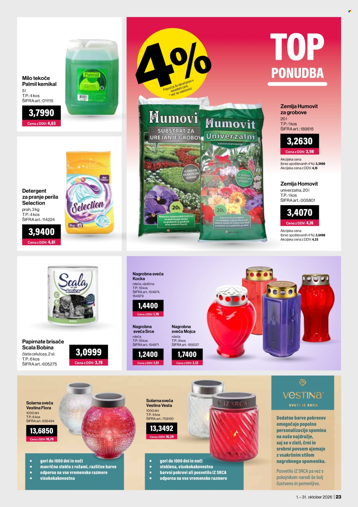 Mercator Cash & Carry katalog - 01.10.2026 - 31.10.2026. Stran 23