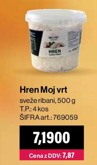 Hren Moj vrt