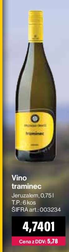 Vino Traminec