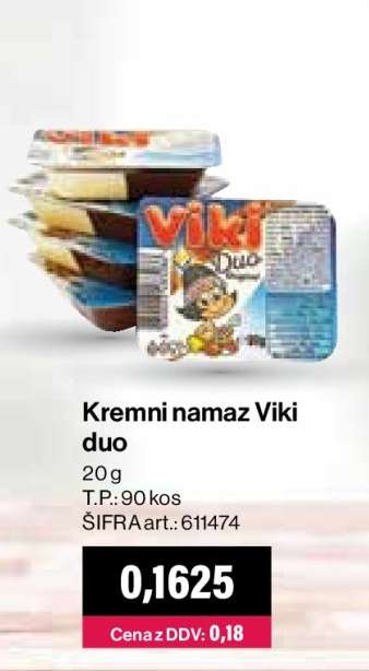 Kremni namaz Viki Duo