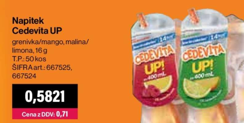 Napitek Cedevita UP