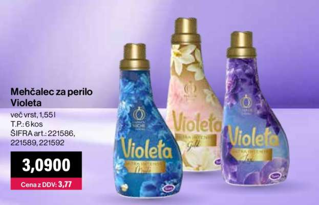 Mehčalec za perilo Violeta