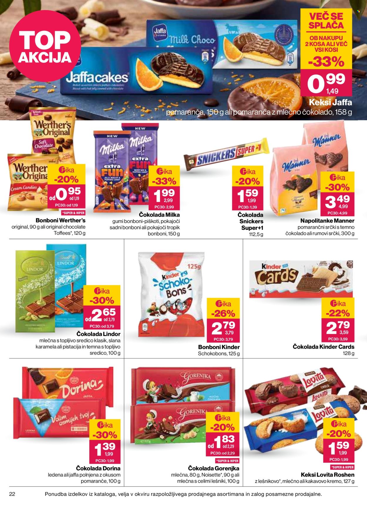 Mercator katalog - 01.10.2026 - 07.10.2026. Stran 22