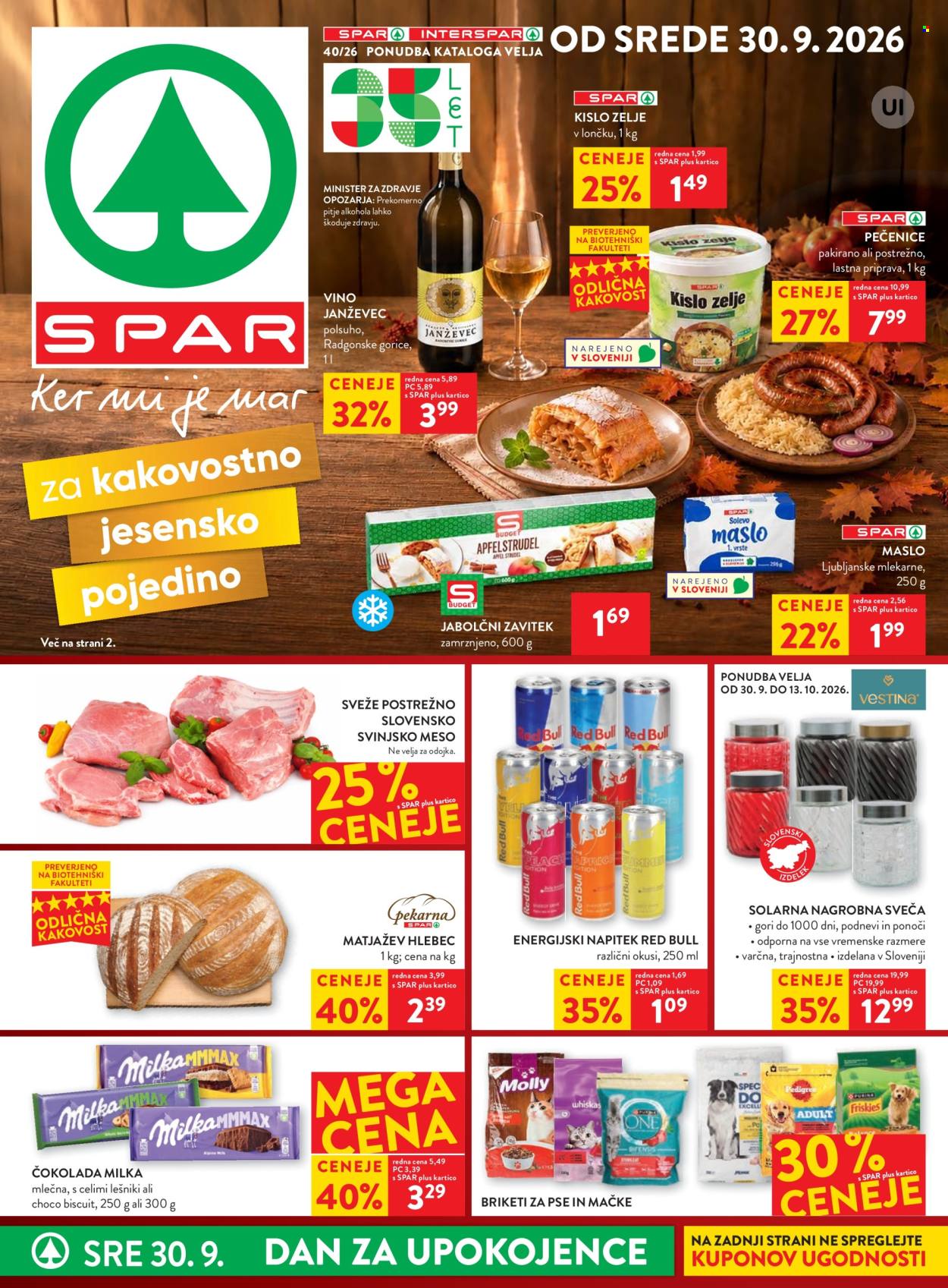 SPAR katalog - 30.09.2026 - 13.10.2026. Stran 1