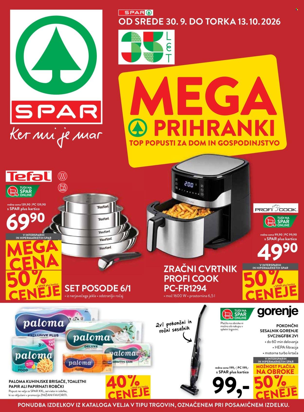 SPAR katalog - 30.09.2026 - 13.10.2026. Stran 1