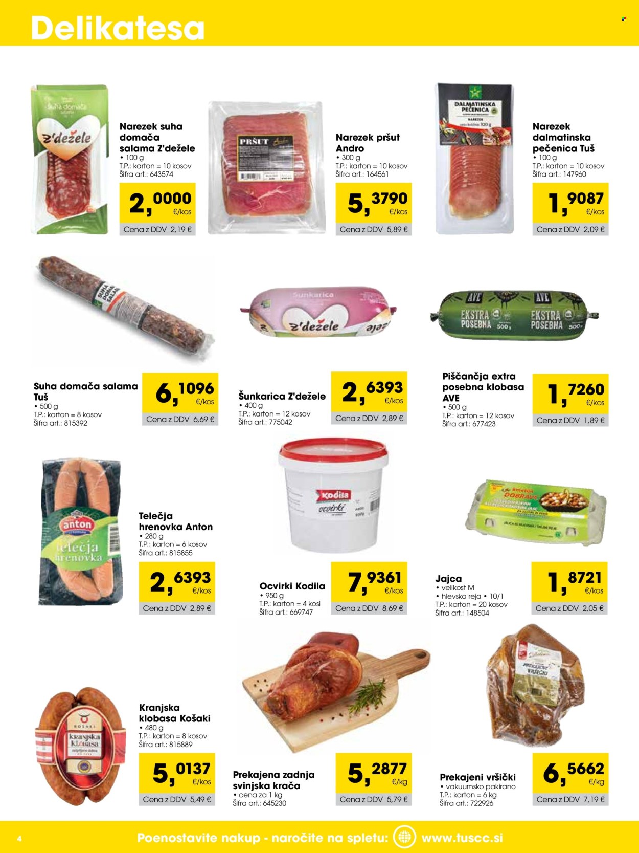Tuš Cash & Carry katalog - 01.10.2026 - 31.10.2026. Stran 4