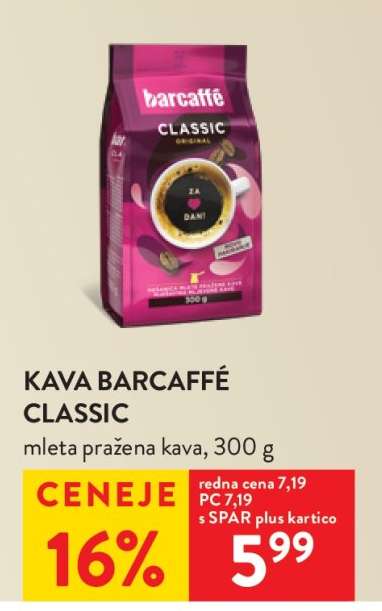 Kava Barcaffè Classic