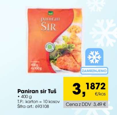 Paniran sir Tuš