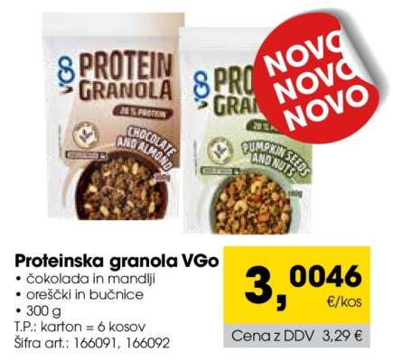Proteinska granola VGO