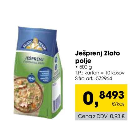 Ješprenj Zlato polje