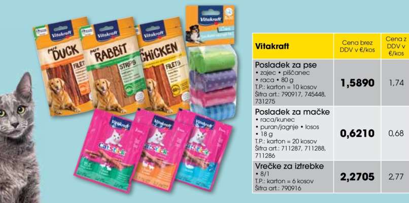 Vrečke za iztrebke