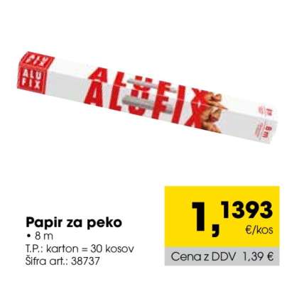 PAPIR ZA PEKO