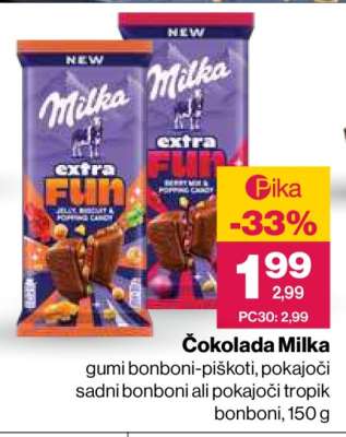 ČOKOLADA MILKA